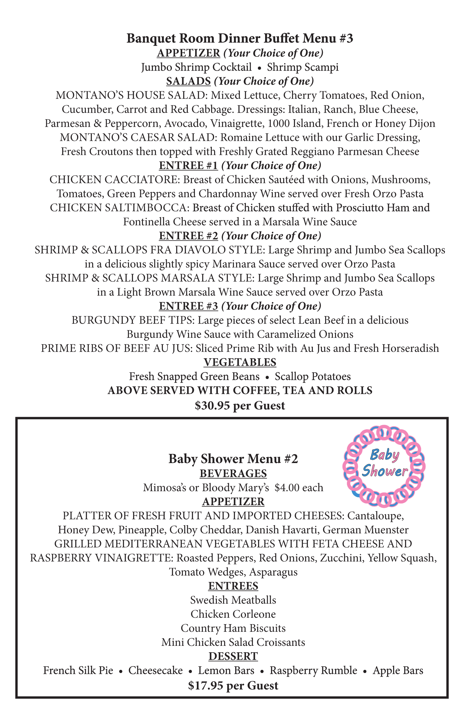 Montano's Restaurant